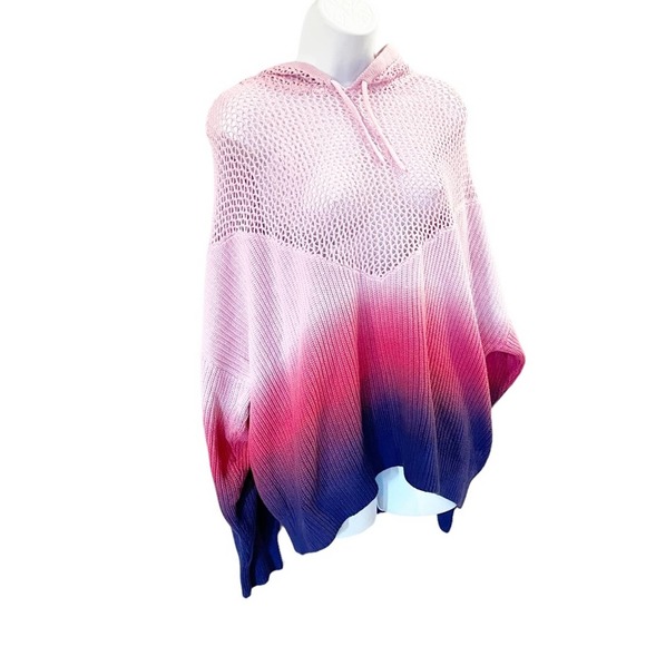 Spiritual Gangster Amar Meshed Up Ombré Tie Dye Hoodie Sweatshirt Size Medium - Picture 4 of 12